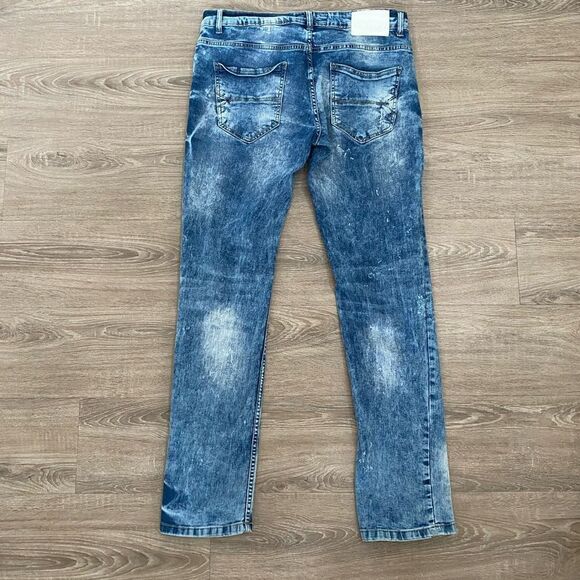 SO BK Mens Blue Jeans, Size W34/L32 - Picture 2 of 12